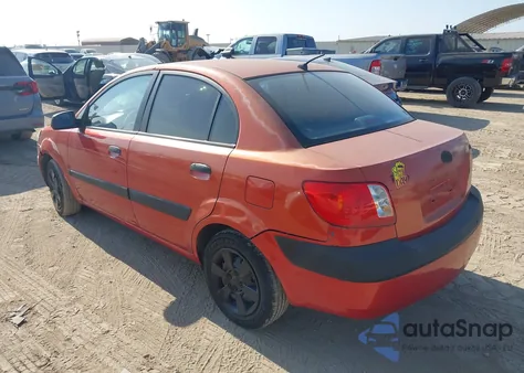 2007 Kia Rio Lx z USA, uszkodzony, nr VIN KNADE123576278090